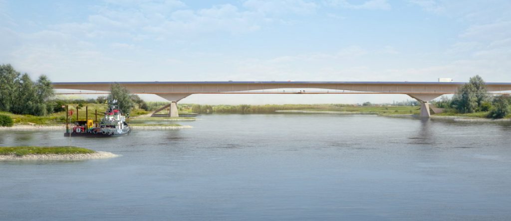 VIA 15 Brug over Pannerdensch kanaal